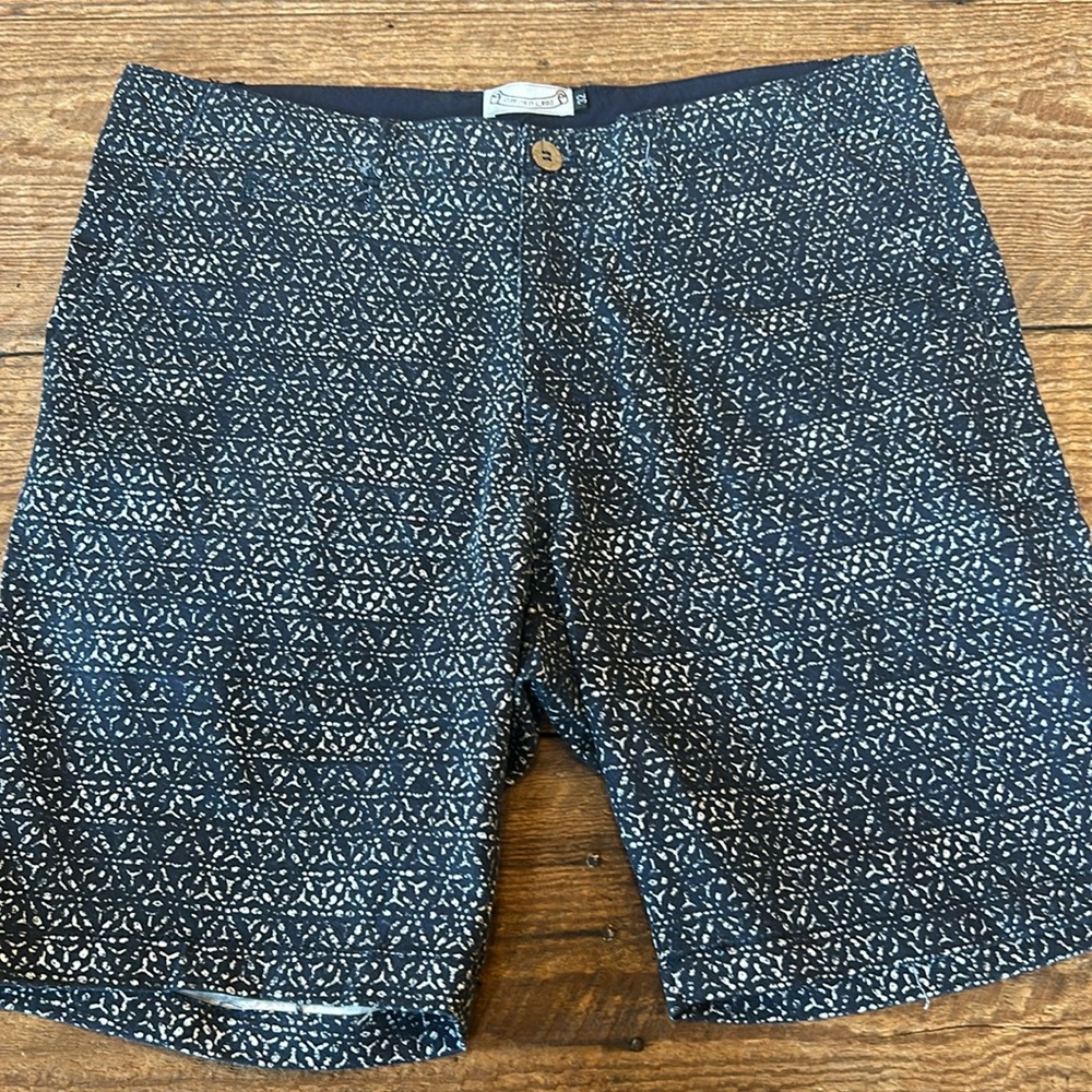 Oxford Lads Navy pattern shorts